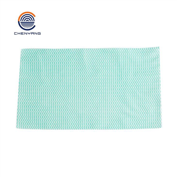 کراس لیپڈ وسکوز پولیسٹر پرنٹڈ سپنلیس نان بونا وائپ